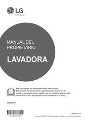 LG WD22VVS6 Manual Del Propietário