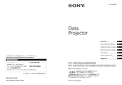 Sony VPL-EW246 Manual De Referencia