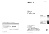 Sony VPL-DX127 Manual De Referencia Rápida