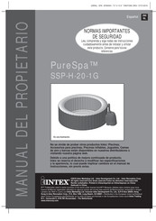 Intex PureSpa SSP-H-20-1G Manual Del Propietário