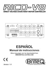 Briteq RICO-V8 Manual De Instrucciones