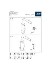 Grohe ESSENCE E 36 091 Manual De Instrucciones