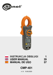 Sonel CMP-401 Manual De Uso