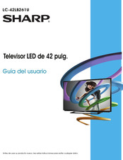 Sharp LC-42LB261U Guia Del Usuario