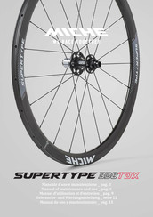 Miche SUPERTYPE 338TDX Manual De Uso