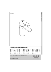 Grohe Eurostyle 33 552 Guia De Inicio Rapido