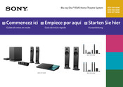 Sony BDV-N8100W Guia De Inicio Rapido