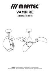 Martec VAMPIRE MVA1043WSWR Instrucciones