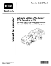 Toro Workman GTX Manual Del Operador