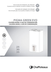 CHAFFOTEAUX PIGMA GREEN EVO Instrucciones De Instalación Y De Utilización