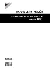 Daikin FXDQ20P7VEB Manual De Instalación