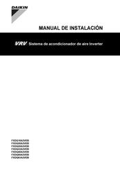 Daikin FXDQ25A2VEB Manual De Instalación