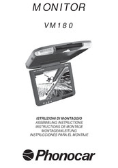 Phonocar VM180 Instrucciones Para El Montaje