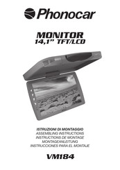 Phonocar VM184 Instrucciones Para El Montaje