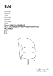 Habitat Bold 804305 Manual De Instrucciones