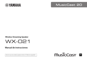 Yamaha MusicCast 20 WX-021 Manual De Instrucciones