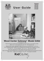 Kidco Wood Center Gateway G35d Manual Del Usuario