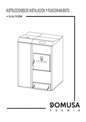 DOMUSA TEKNIK DualTherm Serie Instrucciones De Instalación Y Funcionamiento