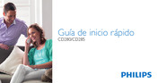Philips CD285 Guia De Inicio Rapido