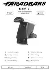 FARADBARS BS 087 - 1 Instrucciones De Montaje