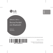 LG PK5 Manual Simple