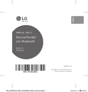 LG PK3 Manual Simple