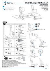 Ergotron WorkFit-S Manual De Instrucciones