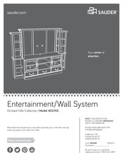 Sauder 402743 Manual De Instrucciones