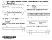 Dell PowerConnect J-SRX240 Inicio Rápido