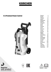Kärcher K 2 Premium Power Control Manual Del Usuario