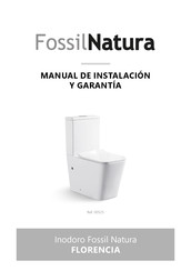 Fossil Natura FLORENCIA 00525 Manual De Instalación Y Garantía