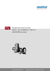 AUMA SQ 10.2-F12 Instrucciones De Servicio