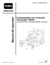 Toro 74434 Manual Del Operador