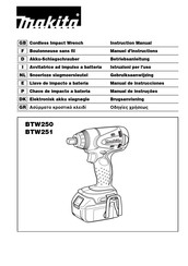 Makita BTW250 Manual De Instrucciones