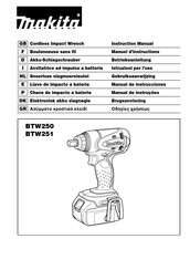 Makita BTW251 Manual De Instrucciones