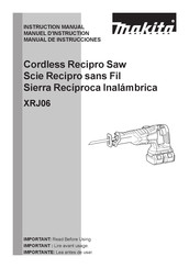 Makita XRJ06 Manual De Instrucciones