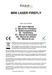 Ibiza Light LAS-S130RG-M Manual De Uso
