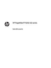 HP HP PageWide Managed P75050dn Guia Del Usuario