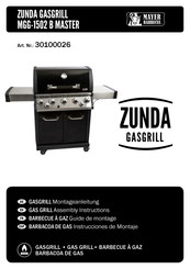 Mayer Barbecue MGG-1502 S MASTER Instrucciones De Montaje