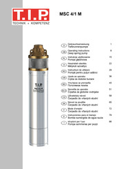 T.I.P. MSC 4/1 M Instrucciones Para El Manejo