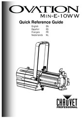 Chauvet Professional OVATION Min-E-10WW Guía De Referencia Rápida