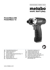 Metabo PowerMaxx BS Manual Original
