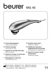Beurer MG 48 Instrucciones Para El Uso