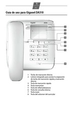 Gigaset DA310 Manual De Instrucciones