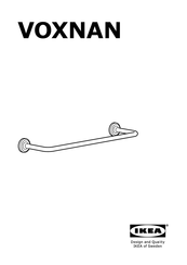 IKEA VOXNAN Manual De Instrucciones