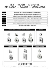 ZUCCHETTI ZMM646 Instrucciones Para La Instalación