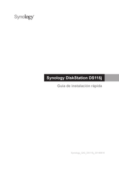 Synology DS115j Guía De Instalación Rápida