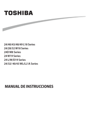 Toshiba 32 W18 Serie Manual De Instrucciones