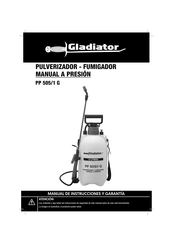 Gladiator PP 505/1 G Manual De Instrucciones Y Garantía