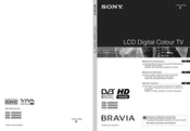 Sony Bravia KDL-2032030 Manual De Instrucciones